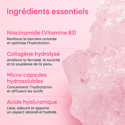 Crème gelée Micro-Capsules au collagène et à la niacinamide