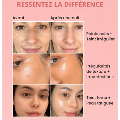 Masque de nuit enveloppant au collagène