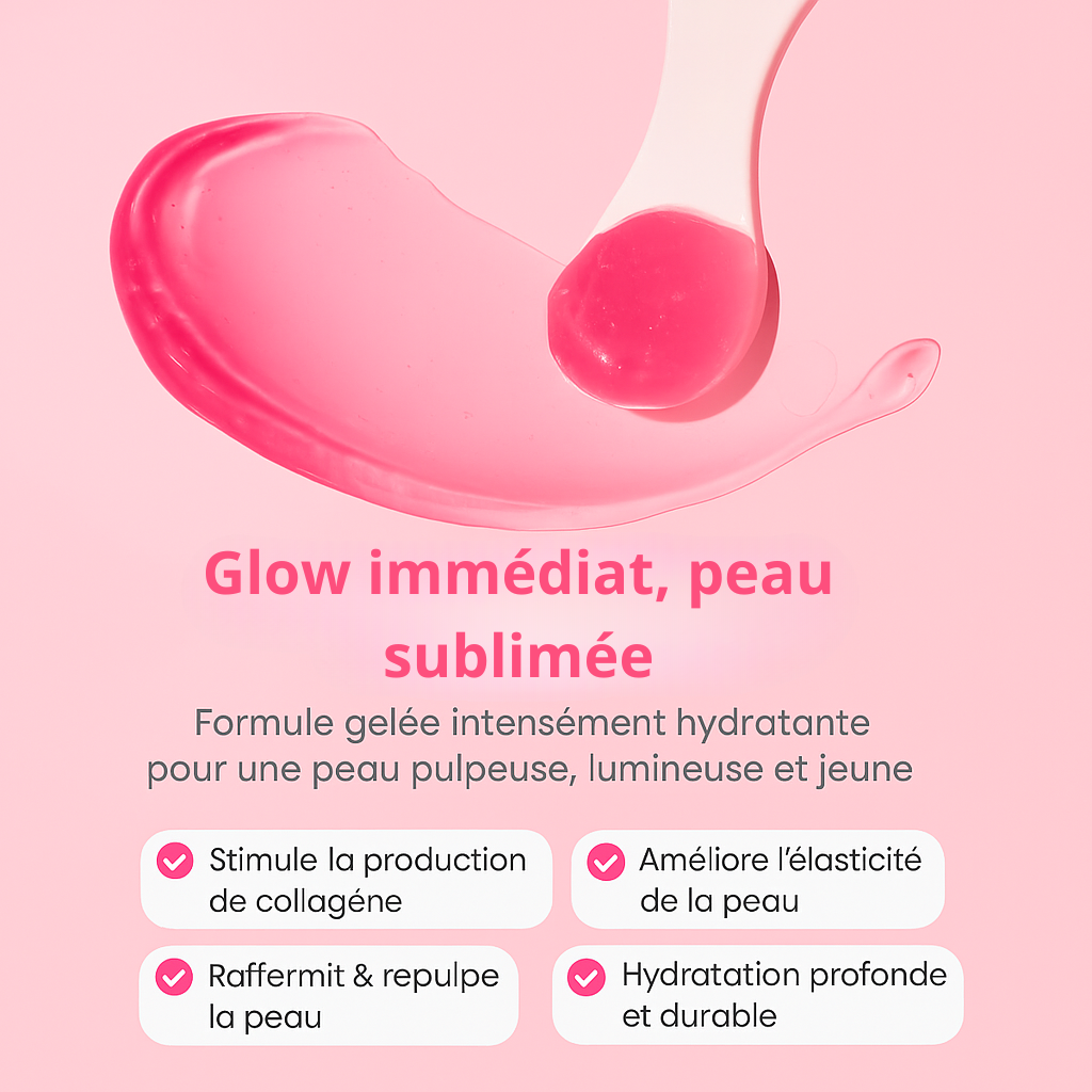 Crème gelée Micro-Capsules au collagène et à la niacinamide